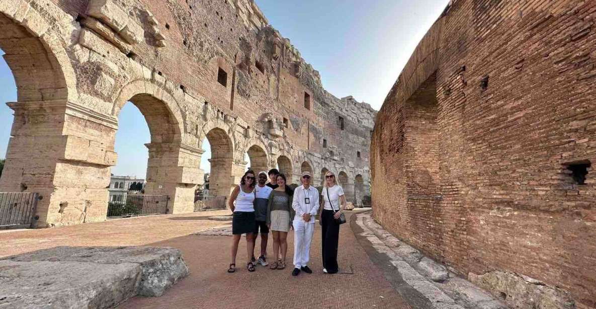 Rome: Colosseum VIP Top Floor Private Tour - Itinerary