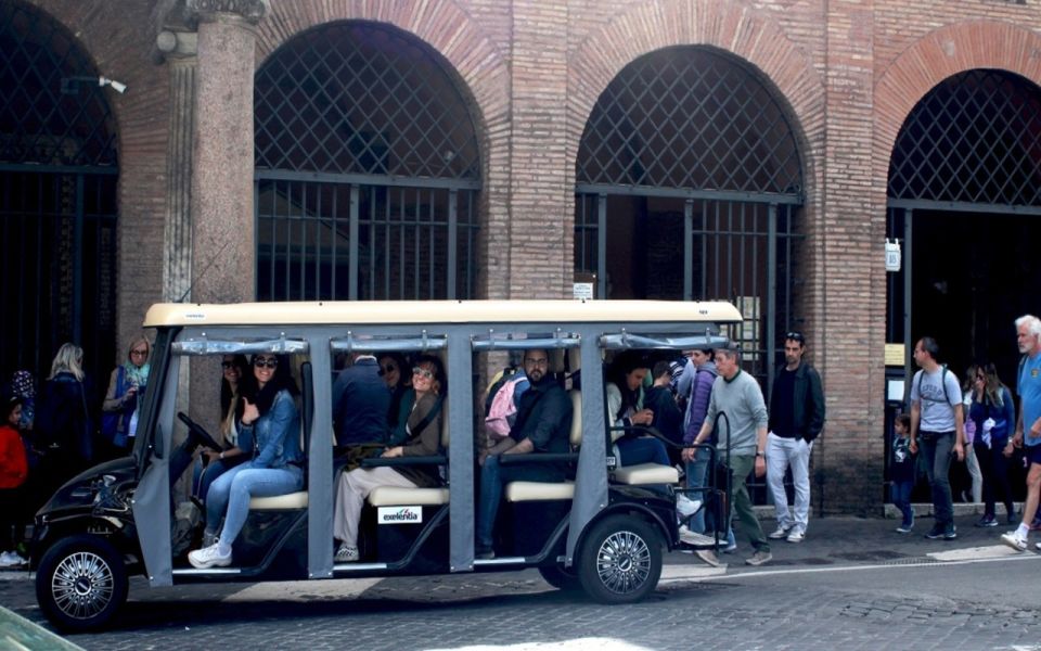 Rome: Night Tour of the City by Golf Cart - Inclusions