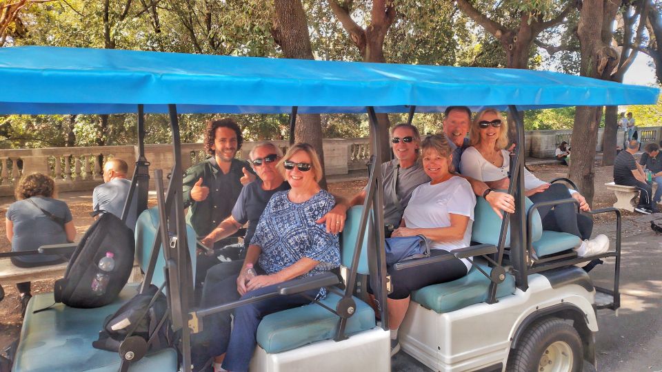 Rome: Private Guided Golf Cart Tour With Gelato or Wine - Experience & Itinerary