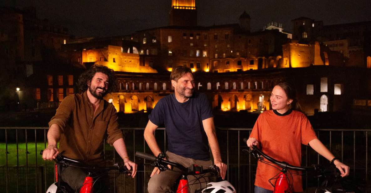 Rome: Quality E-Bike Evening Tour With Optional Dinner - Language Options and Group Size