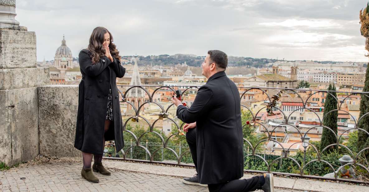 Rome: Romantic Proposal Shooting - Group Type and Cancellation Policy