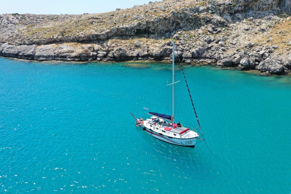 Sailing Tour Around Lindos With Food and Drinks - Sailing Experience Details