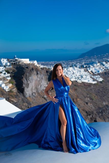 Santorini: Flying Dress Photoshoot - Adventure Activity Details