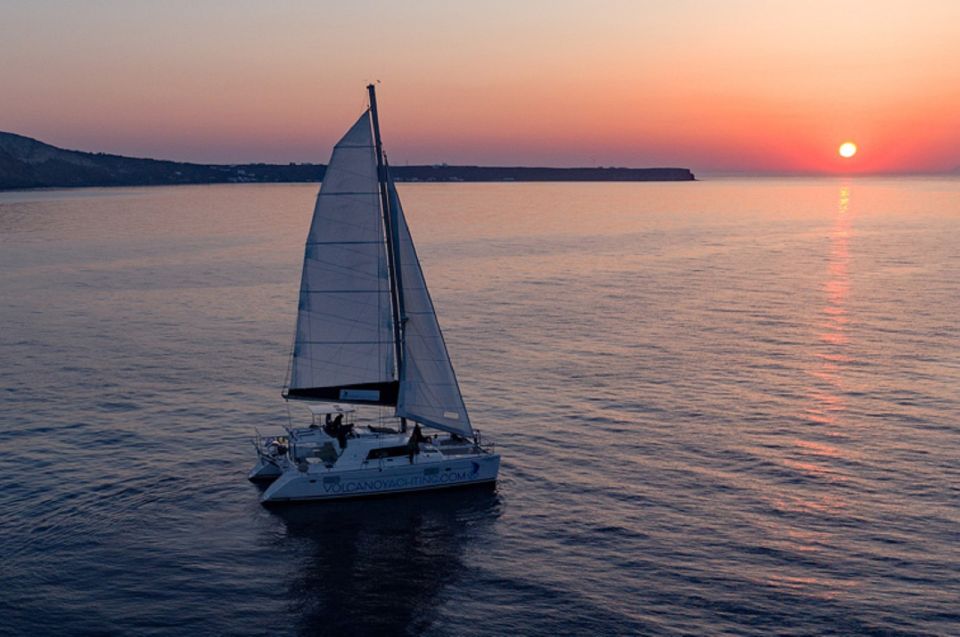 Santorini: Luxury Sunset Cruise With Dinner & Open Bar - Witness Spectacular Santorini Sunset