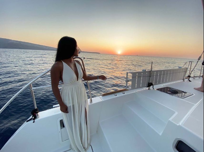 Santorini: Sunset Cruise With Greek Dinner and Transfer - Customer Reviews