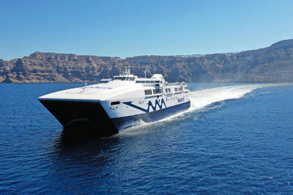 Santorini to Heraklion Crete: Ferry Ticket & Hotel Transfer - Inclusions