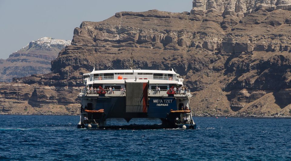 Santorini to Mykonos: Ferry Ticket & Hotel Transfer - Booking Process Details