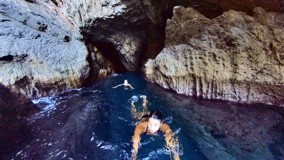 Skiathos: Private Lalaria Beach and Caves Speedboat Tour - Description