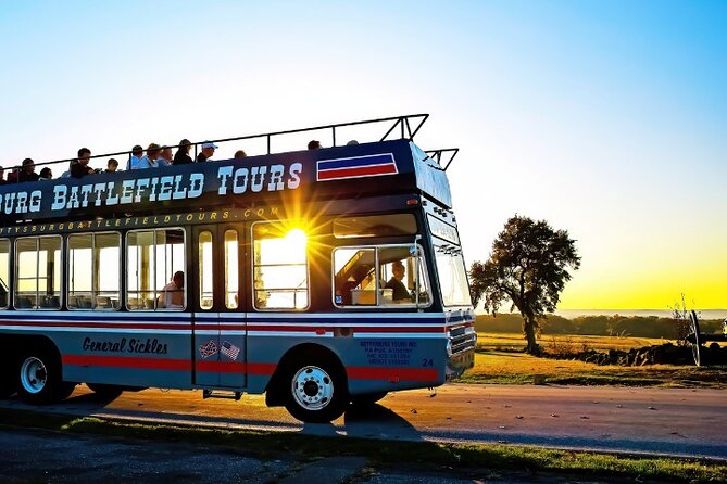 Sunset Double Decker Bus Tour in Gettysburg - Customer Reviews Summary