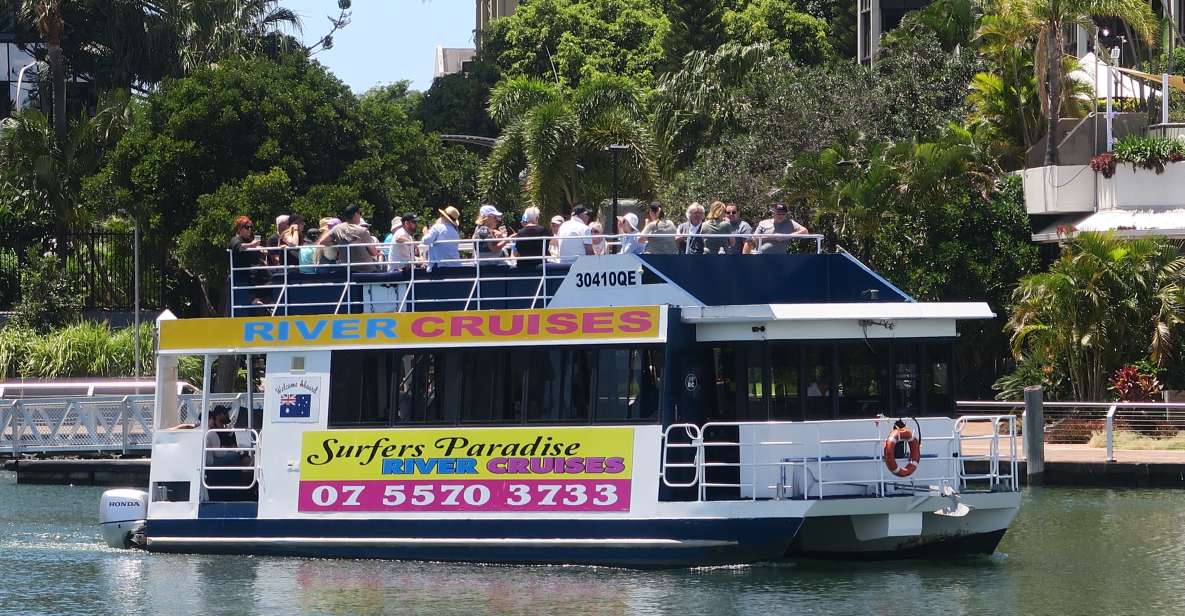 Surfers Paradise: Gold Coast Afternoon River Cruise - Booking Information