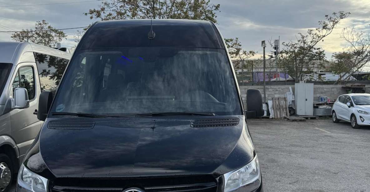 Transfer by Minibus Between Athens Airport & Piraeus Port - Inclusions