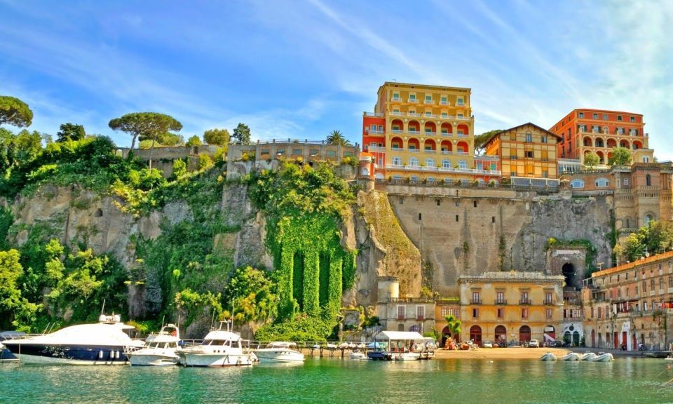 Transport From Naples, Amalfi Coast and Sorrento to Rome - Service Highlights