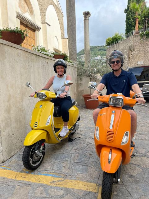 Vespa Tours:Two Romantic and Enchanting Routes in the Saddle - Amalfi Coast Inclusions