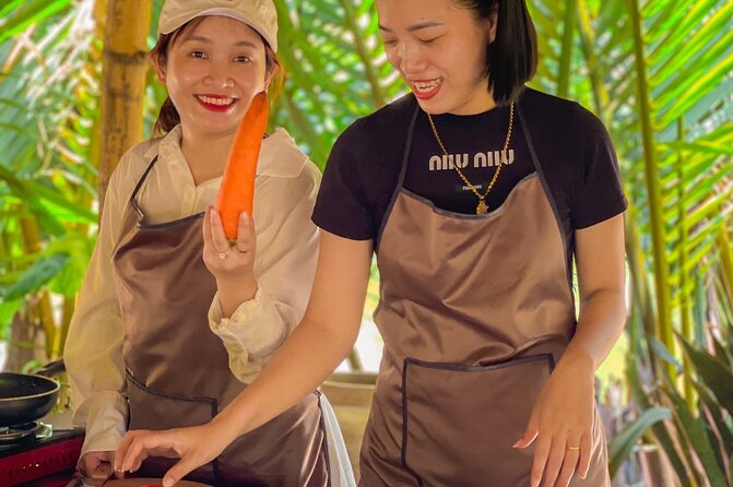 Vietnamese Cooking Class in Cam Thanh Coconut Forest & Basketboat - Itinerary Highlights