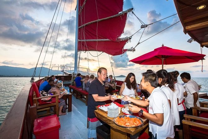 4-Hour Koh Samui Red Baron Sunset Dinner Cruise (SHA Plus) - Key Points