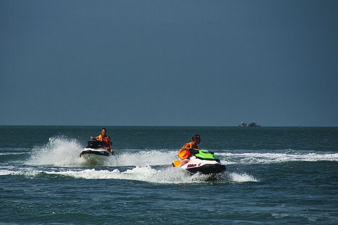 15 Mins Jet Car and 30 Mins Jet Ski Ride With Private Transfer - Jet Ski Ride Duration