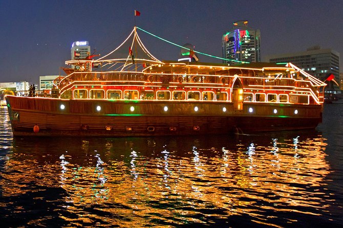 Abu Dhabi Dhow Dinner Cruise- Savor the Flavors of Arabia on a 2 Hours Cruise - Common questions