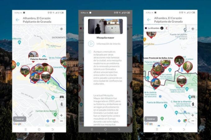 App Self-Guided Route Granada Includes Tapas Route and Audio - Route Information Overview
