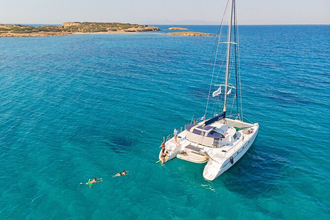 Athens Private Full Day Catamaran Cruise