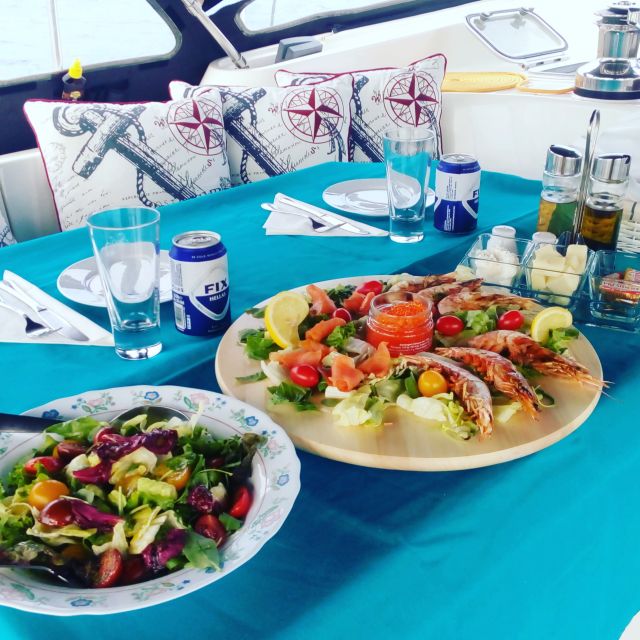 Athens Riviera: Private Luxury Dinner Aboard a Moored Yacht - Features