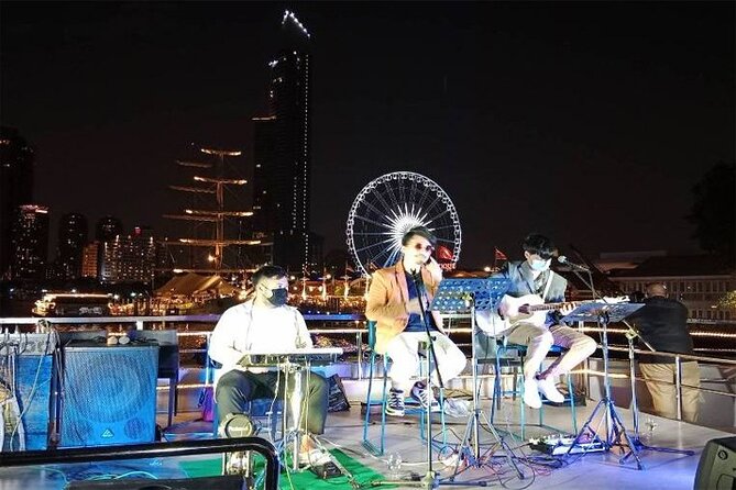 BANGKOK: Ticket Dinner Cruise Chaophraya River-with Live Music by White Orchid - Cancellation and Refund Policy