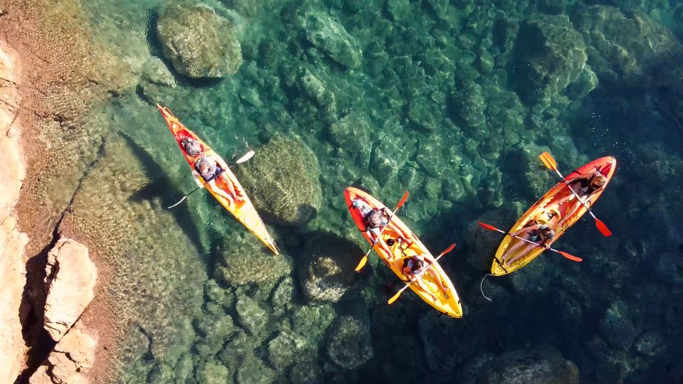 Barcelona: Costa Brava Kayak, Snorkel & Cliff Jump W/ Lunch - Reservation Benefits