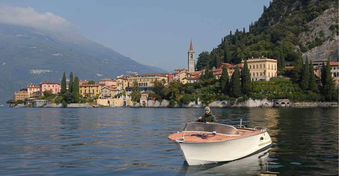 Bellagio: Private Tour on Vintage Wooden Boat - Activity Description