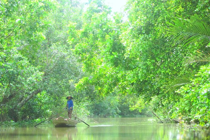 Boat Tour on Mekong River See the Sunset, Small Canal, Vegan Dinner, Street Food - Street Food Adventure