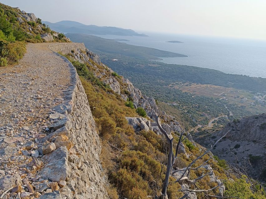 Chios: Private Sunset Hiking Tour to Lithi Beach - Itinerary