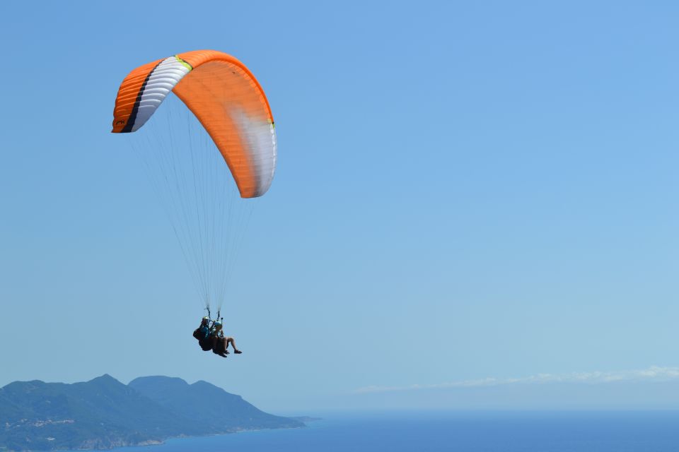 Corfu: Paragliding Tandem Flight Above Pelekas Town - Restrictions