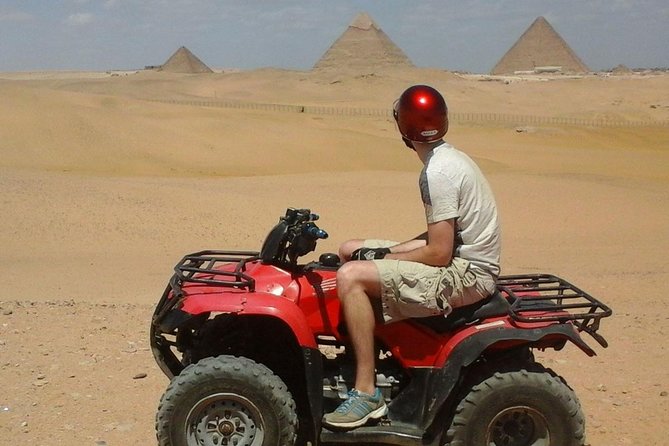 Custom Tour to Giza Pyramids and Desert ATV - Common questions