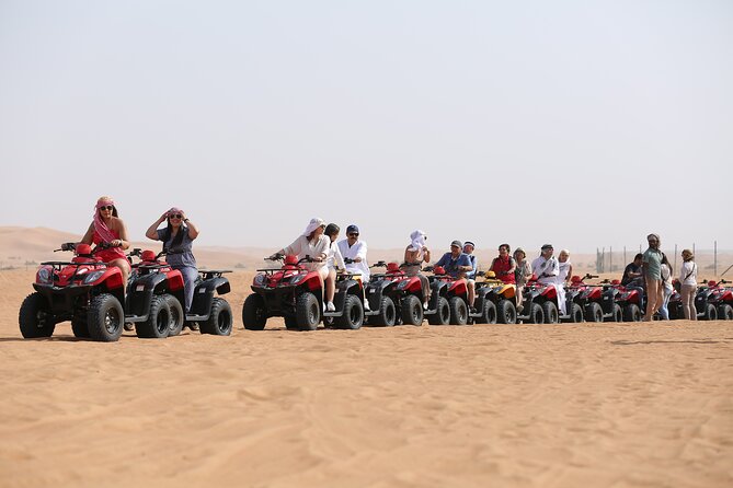 Dubai ATV Self Drive Quad Bike With Camel Ride and Sandboarding - Experience Description and Highlights