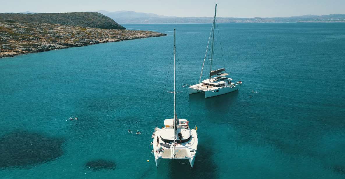 Elounda: Private Catamaran Trip With Food and Drinks - Important Information and Price