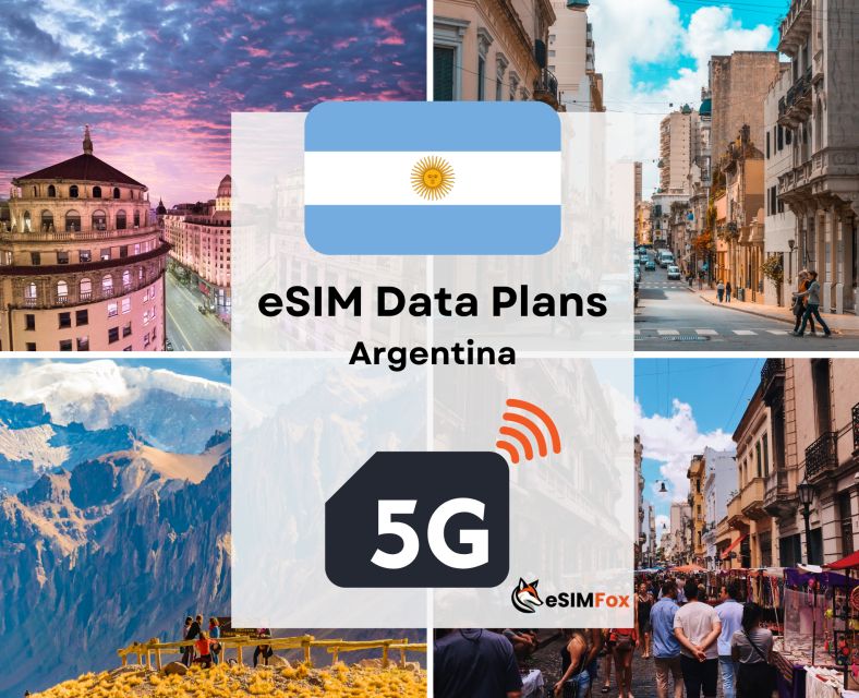 Esim Argentina : Internet Data Plan 4g/5g - Secure and Convenient Connectivity