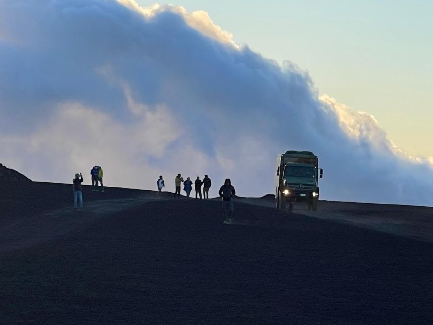 Etna North Sunset: Summit Area & Craters of 2002 - Reservation Info