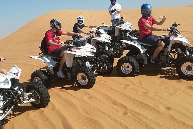 Evening Quad Bike Desert Drive in Dubai With Dinner - Cancellation Policy and Refund Details