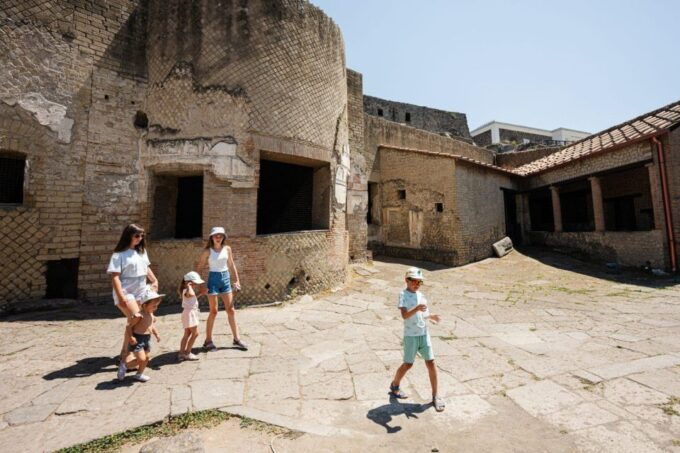 Family Tour of Pompeiis Teatro Grande and Historic Streets. - Inclusions