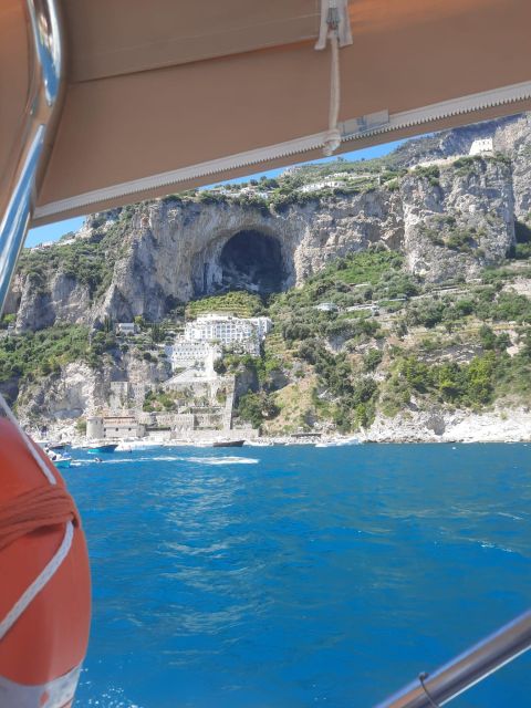 From Amalfi, Maiori, or Salerno: Private Boat Tour Along the Amalfi Coast - Highlights