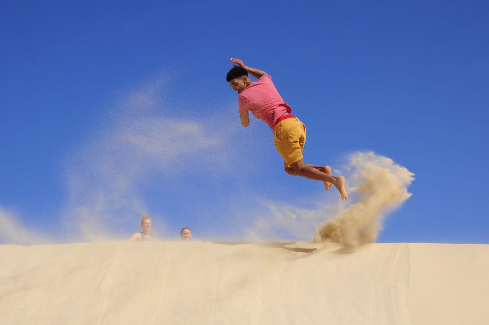 From Boa Vista: Sandboarding Adrenaline Down the Big Dunes - Unforgettable Moments at Morro De Areia