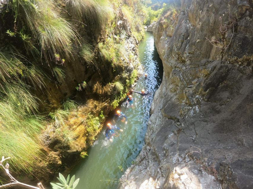 From Málaga: Guadalmina River Guided Canyoning Adventure - Itinerary