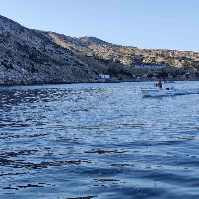 From Provatas Milos: Boat Rental to Kleftiko - Directions