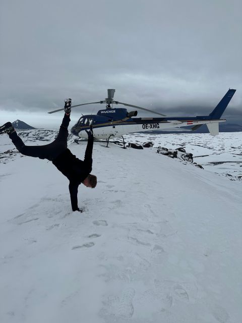 From Reykjavik: Fire and Ice Helicopter Tour With 2 Landings - Inclusions