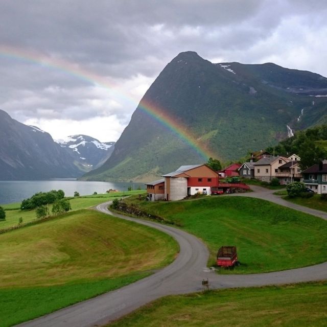 From Vik: Guided Fjord & Glacier Tour to Fjærland - Full Tour Description