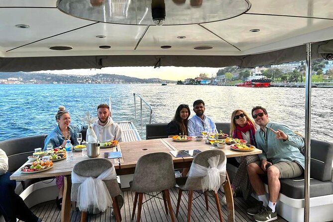 4 guided bosphorus yacht cruise with stop on asian side Guided Bosphorus Yacht Cruise With Stop on Asian Side