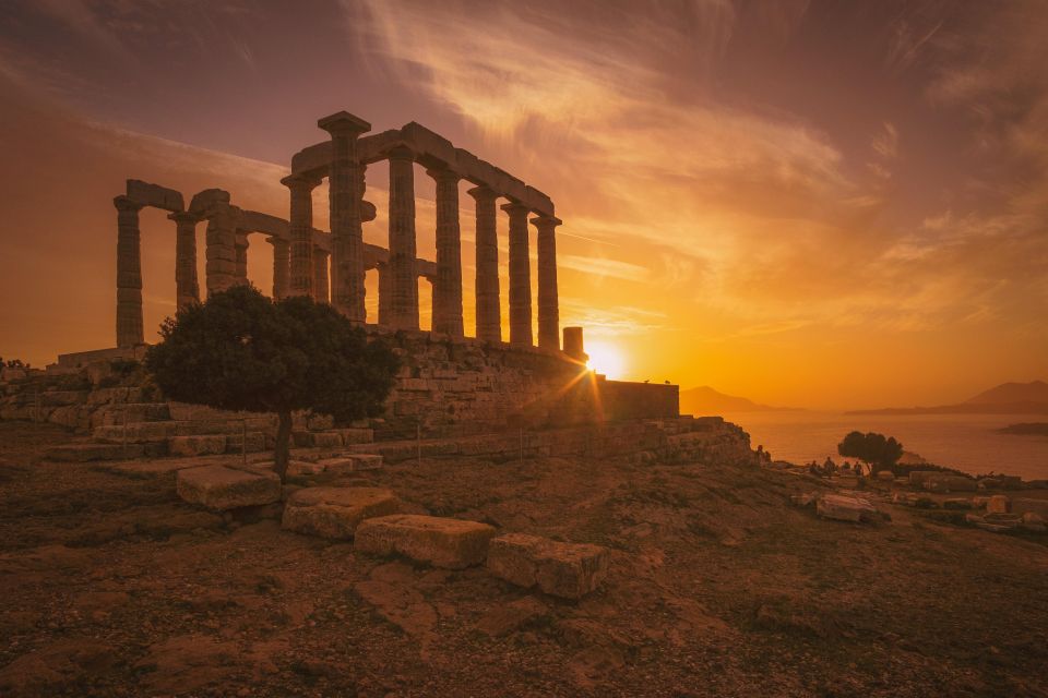 Half Day Sunset Tour to Cape Sounio With Mini Bus - Transportation and Pickup