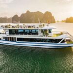 4 halong 5 star luxury day cruise caves kayak buffet lunch Halong 5 Star Luxury Day Cruise, Caves, Kayak & Buffet Lunch