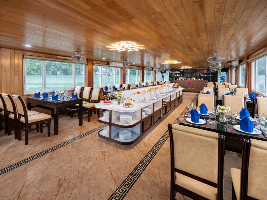 Halong: Arcady 5 Star Day Cruise, Buffet Lunch, Wine & Fruit - Location Details in Halong, Vietnam