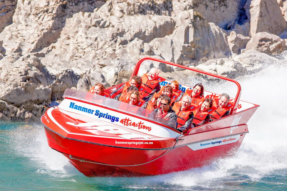 Hanmer Springs: Jet Boat, Quad Bike and Bungy Jump Combo - Experience Description
