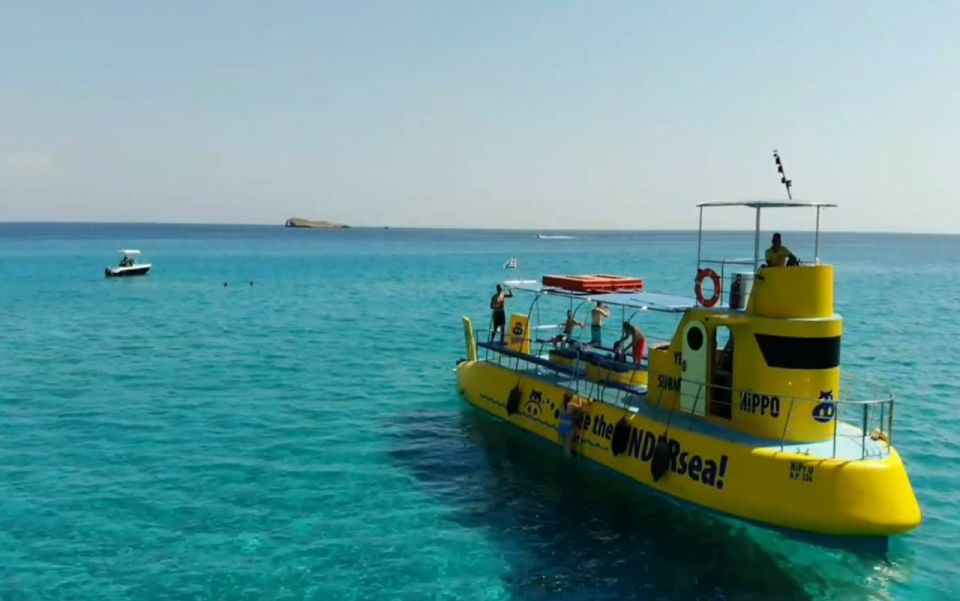 Lindos: Submarine Cruise With Swimming Stop at Navarone Bay - Pricing Information