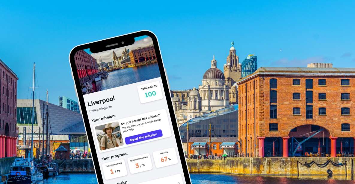 Liverpool: City Exploration Game and Tour on Your Phone - Inclusions and Features